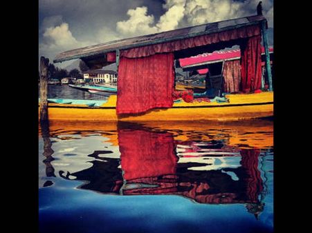 કાશ્મીરમાં શૂટિંગ