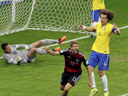 વર્લ્ડકપમાંથી બ્રાઝીલ બહાર, જર્મની પહોંચ્યું ફાઇનલમાં