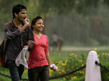 દિલ્હીમાં વરસાદની મસ્તી