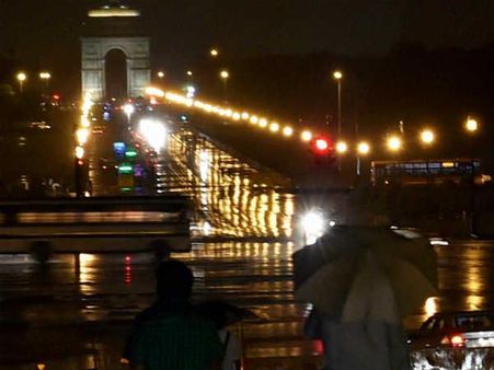 દિલ્હીમાં વરસાદ