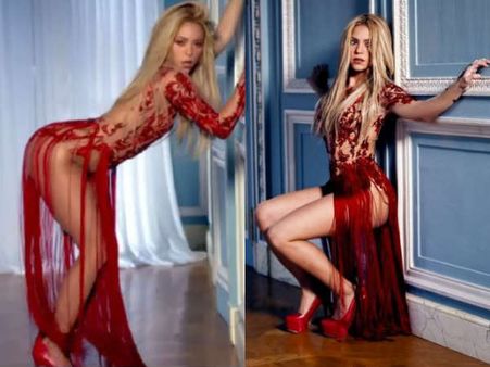 Video/Pics : સોશિયલ સાઇટ્સ પર મોસ્ટ પૉપ્યુલર સેલિબ્રિટી બની Hot શકીરા...