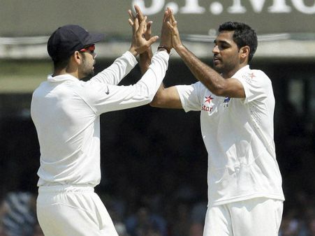 કોહલી અને ભુવનેશ્વર