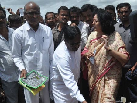 ઘટનાસ્થળની મુલાકાત