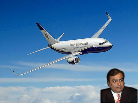 6. બોઇંગ બિઝનેસ જેટ