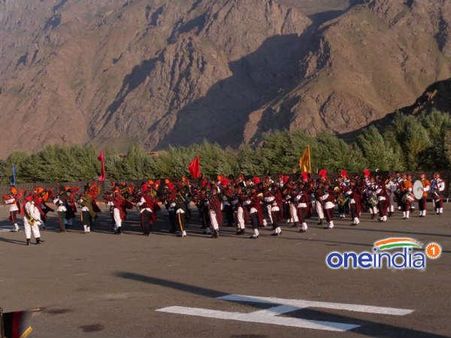 કારગિલ વિજય દિવસ પર પરેડ