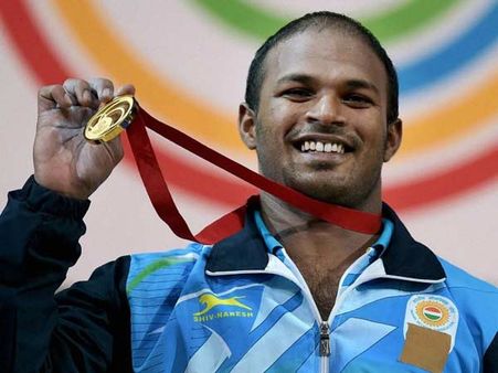 સતિષ શિવાલિંગમ- સુવર્ણ પદક સતિષ શિવાલિંગમ- સુવર્ણ પદક