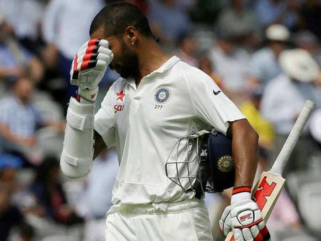 ત્રણ વખત ધવન બન્યો એન્ડરસનનો શિકાર