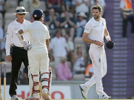 ન સુધર્યો એન્ડરસનઃ હવે રહાણેને કર્યો ટાર્ગેટ