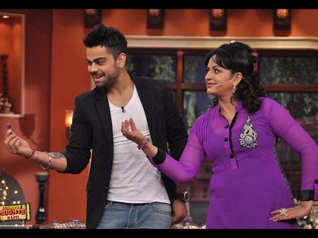 વિરાટ લિપસ્ટિક એડ