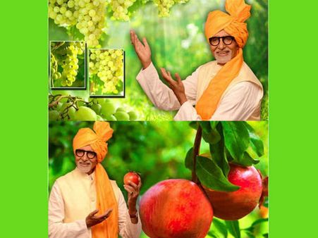 જુઓ હવે અમિતાભ બચ્ચન વેચી રહ્યાં છે ફળ!