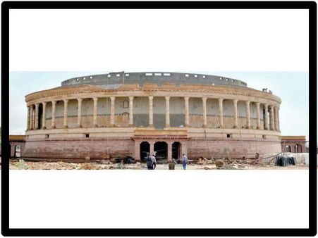 ગુજરાતના ભુજમાં બંધાઇ રહ્યું છે ભારતીય સંસદ ભવન!!!