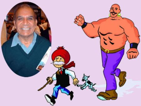 ચાચા ચૌધરી, સાબૂને જન્મ આપનાર કાર્ટૂનિસ્ટ પ્રાણનું નિધન