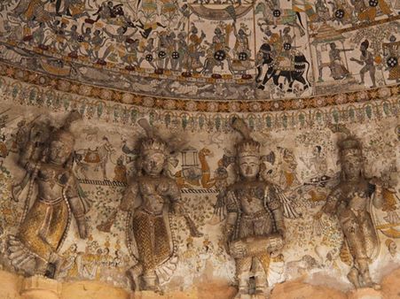 ચાંદોદ - ભીંતચિત્રો