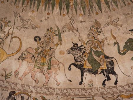 ચાંદોદ - ભીંતચિત્રો