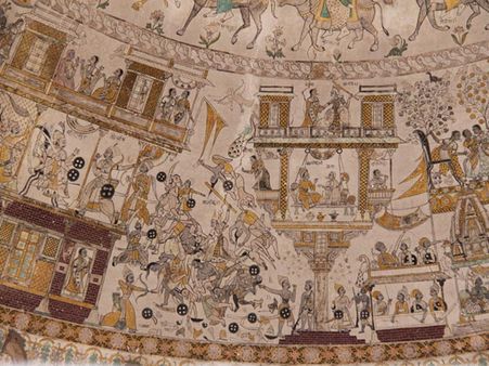 ચાંદોદ - ભીંતચિત્રો