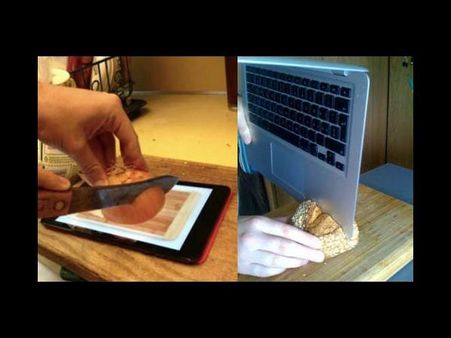 શું થયું જ્યારે આમણે તેમના આઇફોન પર કાપી ડુંગળી!