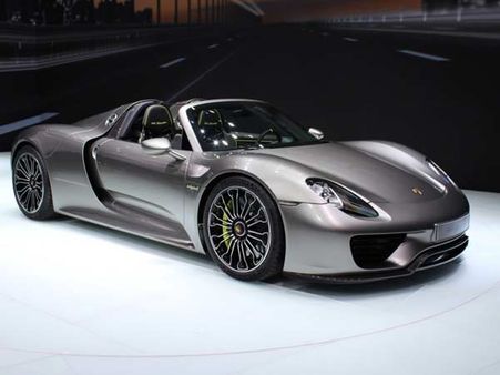 1. પોર્શે 918 સ્પાઇડર