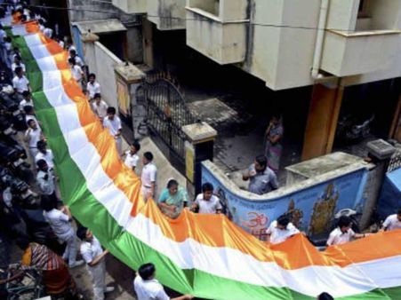 સ્વતંત્રતા દિવસનો જશ્ન