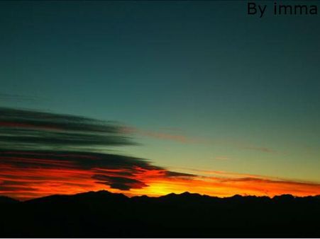 ઢળતી સાંજનો નજારો