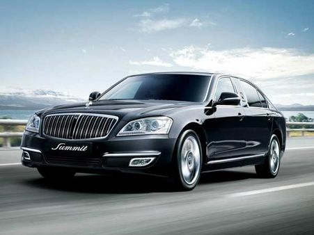 7. સાંગયોંગ ચેરમેન ડબલ્યુ લિમોઝીન