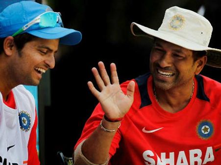 સચિન પાસેથી રૈનાએ લીધી ટિપ્સ