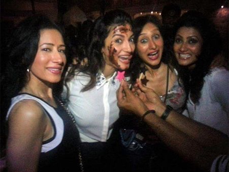 ગૌહરની બર્થ ડે પાર્ટી