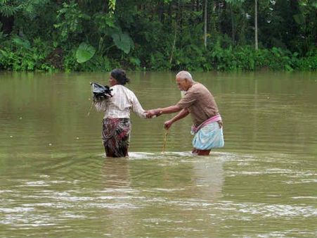 પૂરથી તબાહી