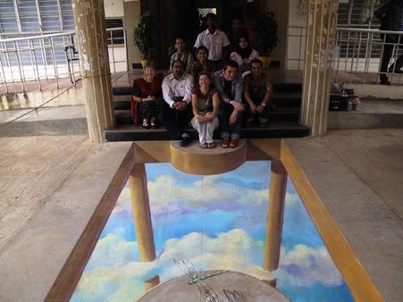 3ડી સ્ટ્રીટ આર્ટનું ઉત્તમ ઉદાહરણ