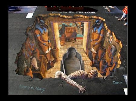 3ડી સ્ટ્રીટ આર્ટનું ઉત્તમ ઉદાહરણ