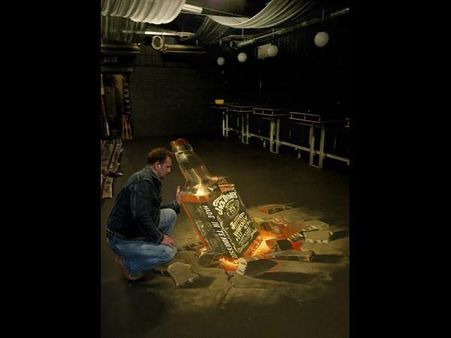 3ડી સ્ટ્રીટ આર્ટનું ઉત્તમ ઉદાહરણ