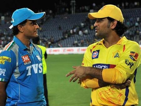 આઇપીએલમાં ધોની અને ગાંગુલીનું પ્રદર્શન
