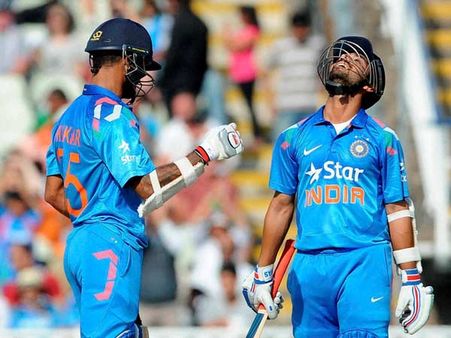 2014માં ધવન-રહાણેની જોડી