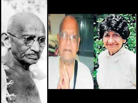 ગાંધીજીના પૌત્ર કનુભાઇ પત્ની સાથે સુરતના વૃદ્ધાશ્રમમાં રહેવા મજબુર