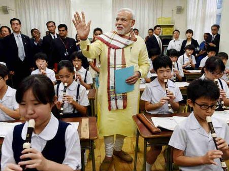 સ્કુલની મુલાકાત