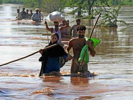 પાકિસ્તાનમાં તબાહીનું દ્રશ્ય