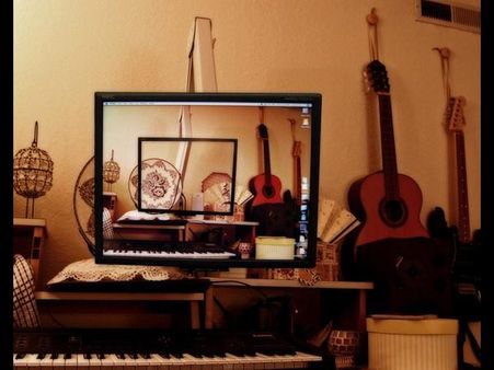 પારદર્શક સ્ક્રીન ફોટોગ્રાફી