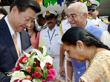 મુખ્યમંત્રી દ્રારા સ્વાગત