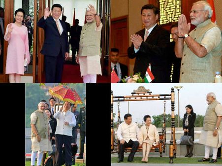 નમસ્તે નમો, કેમ છો ગુજરાત: જિનપિંગ ગુજરાત પ્રવાસની તસવીરો