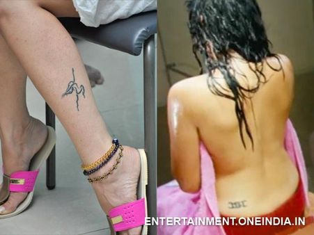 Hot તામિળ અભિનેત્રીઓ અને તેમના Catchy Tattoos!