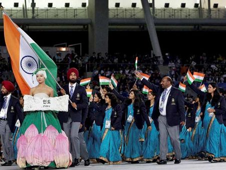 ભારતીય રમતવીરોનું માર્ચ ભારતીય રમતવીરોનું માર્ચ