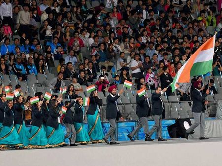 ભારતીય રમતવીરોનું માર્ચ ભારતીય રમતવીરોનું માર્ચ