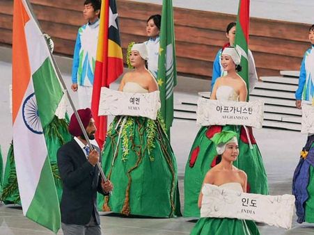 ભારતીય રમતવીરોનું માર્ચ ભારતીય રમતવીરોનું માર્ચ