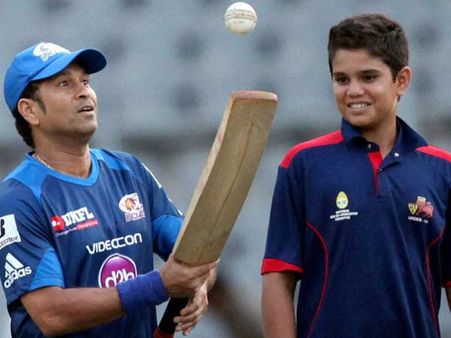 સચિને અર્જુન પર દબાણ નહીં લાવવા કરી હતી અરજ