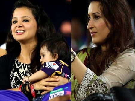 ચેમ્પિયન્સ લીગમાં ભારત-પાક ક્રિકેટર્સની પત્નીઓએ પીરસ્યું ગ્લેમર