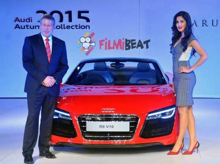 રેમ્પ પર મળ્યો કેટરિનાનો સંગાથ ને ચમકી ઉઠી ઓડી કારની બ્યૂટી