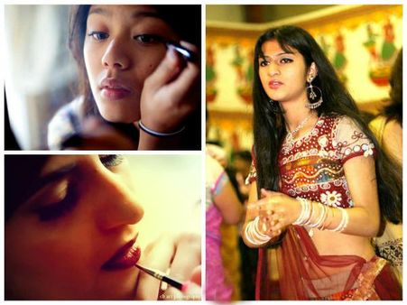 નવરાત્રિમાં કંઇક આ રીતે કરો મેકઅપ