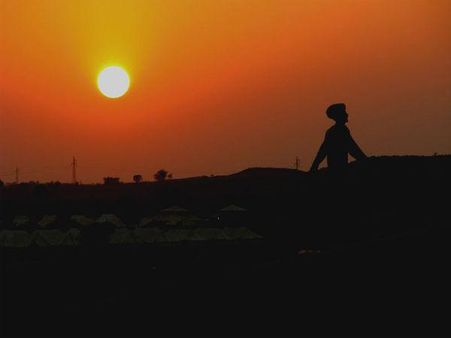 જેસલમેરમાં સનસેટ
