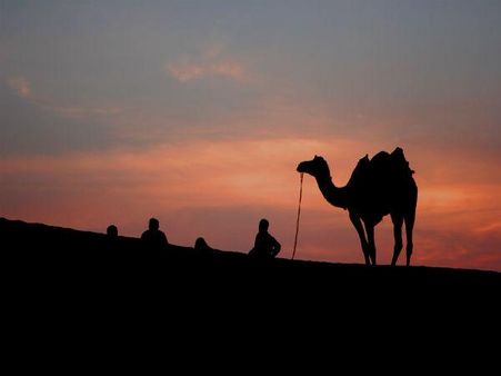 જેસલમેરમાં સનસેટ