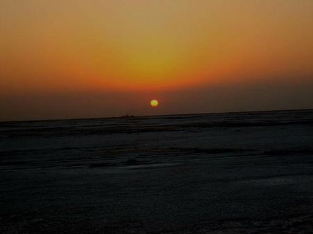 કચ્છના રણમાં સનસેટ