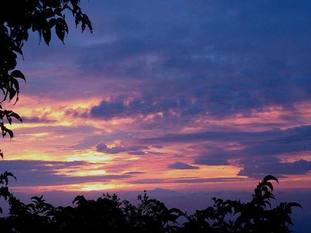 માઉંટ આબુમાં સનસેટ